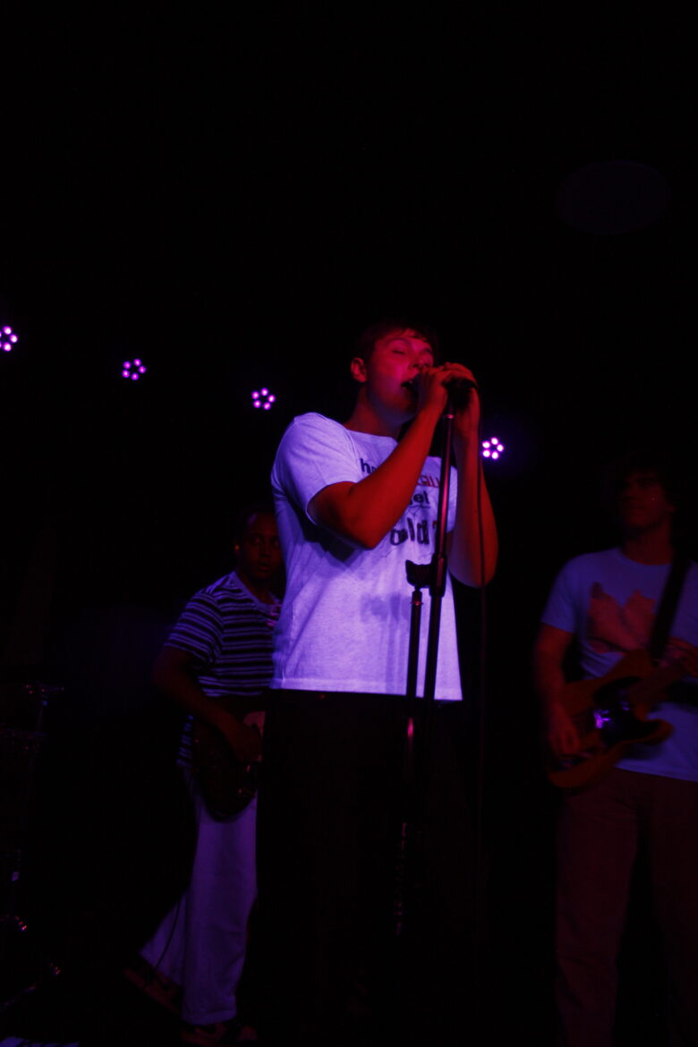 Brenden MacGowan performing at The Cameron House November 2025. Taken by Anna Breau